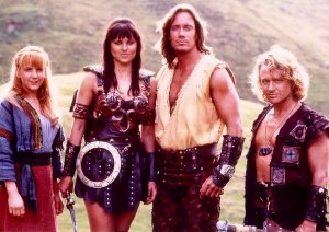 Gabby, Xena, Herc & Iolaus